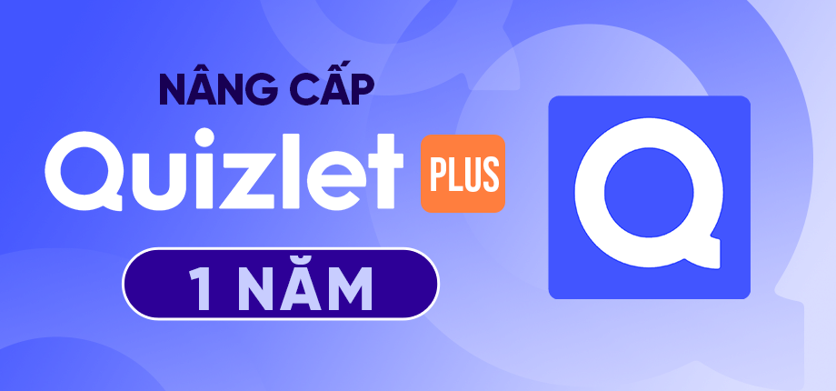 Tài Khoản Quizlet Plus - Unlimited 1 Năm